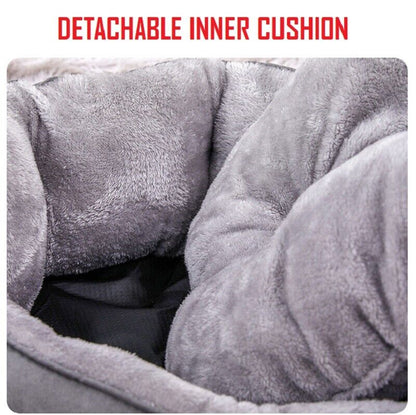 Dog Bed Cat Beds Soft Washable Fleece Puppy Cushion Warm Pet Basket Dog Bed